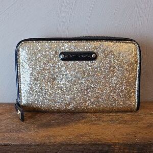 Betsey Johnson Sparkling Gold Wallet